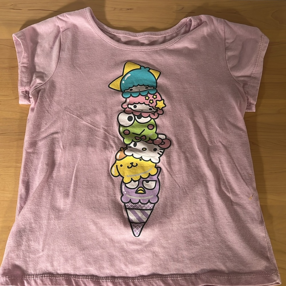 Hello Kitty pink tee size 10/12